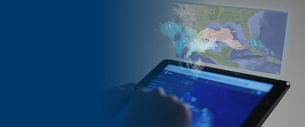 3D view of a GAIA map data